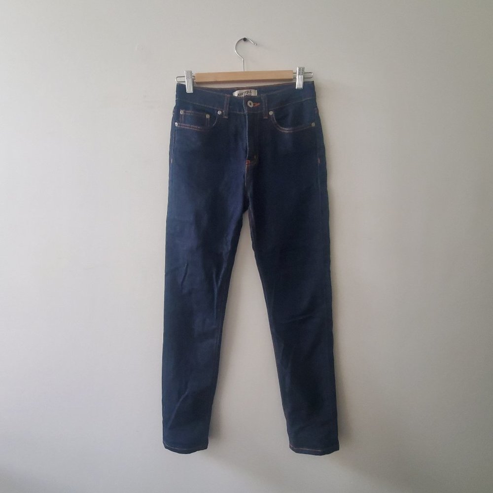Naked and Famous Jeans - Size 27 The High Skinny 11oz Stretch Selvedge in Indigo